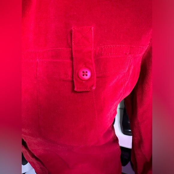 Harley Davidson live to ride collared red long sleeve button down top - Picture 4 of 9